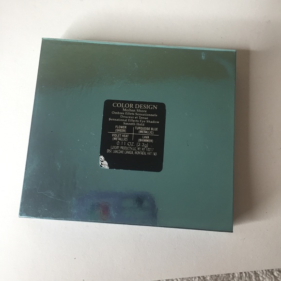 ❤️*used* Lancome 4 shade eyeshadow palette colour design molten shore - Picture 5 of 5